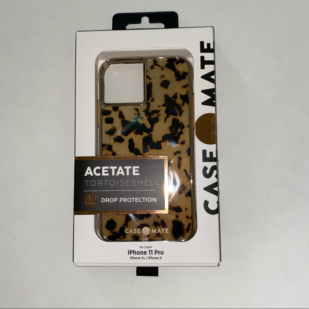 Case-mate tortoise shell iPhone 11 Pro case